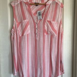 size 2 torrid tank blouse NWT
